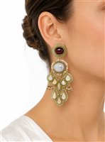 Ohrringe Cianfrone Gioielli Dame in Silber Agata F217OR-ART63-VERDE - F217OR-ART63-VERDE